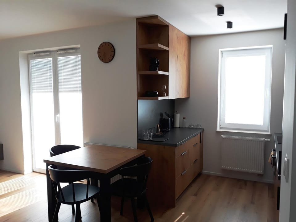 Kitchen or kitchenette, Dining area