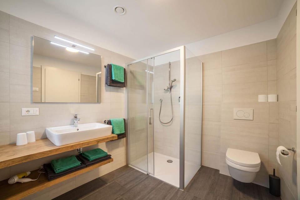 Bathroom, Living room