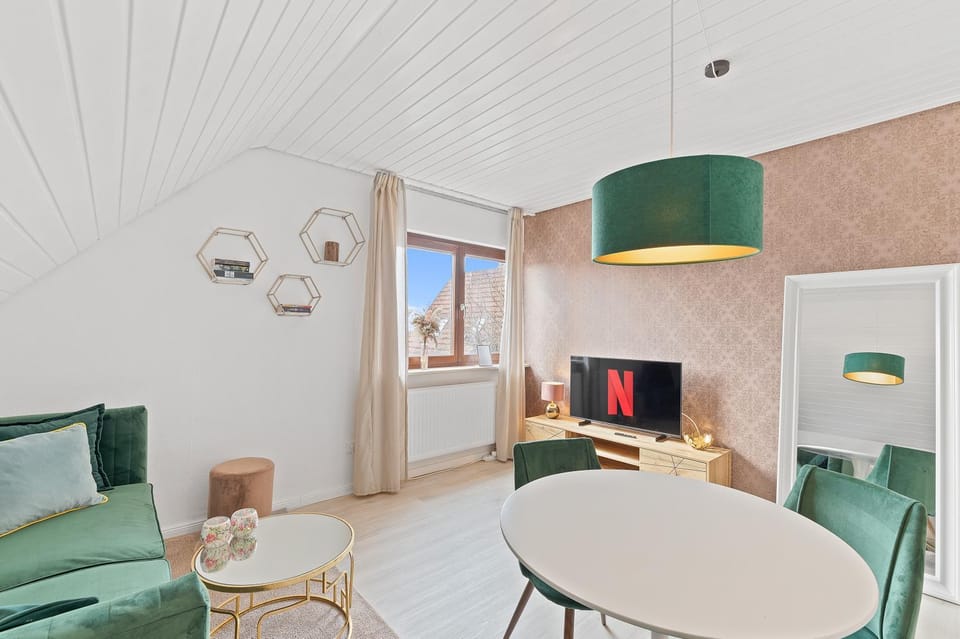 Modernes Apartment Rutesheim - Self-Check-in nähe A8 & Stuttgart Apartment in Baden-Württemberg