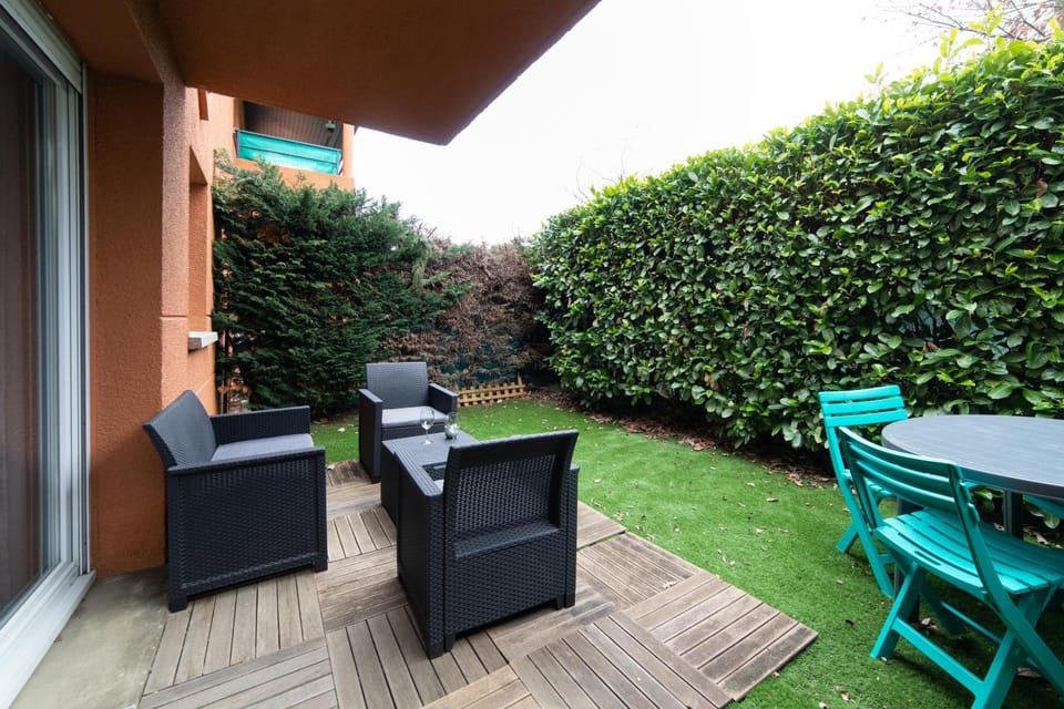 Hometimal Blagnac - T2 - Free Parking - Terrasse - Jardin Apartment in Toulouse