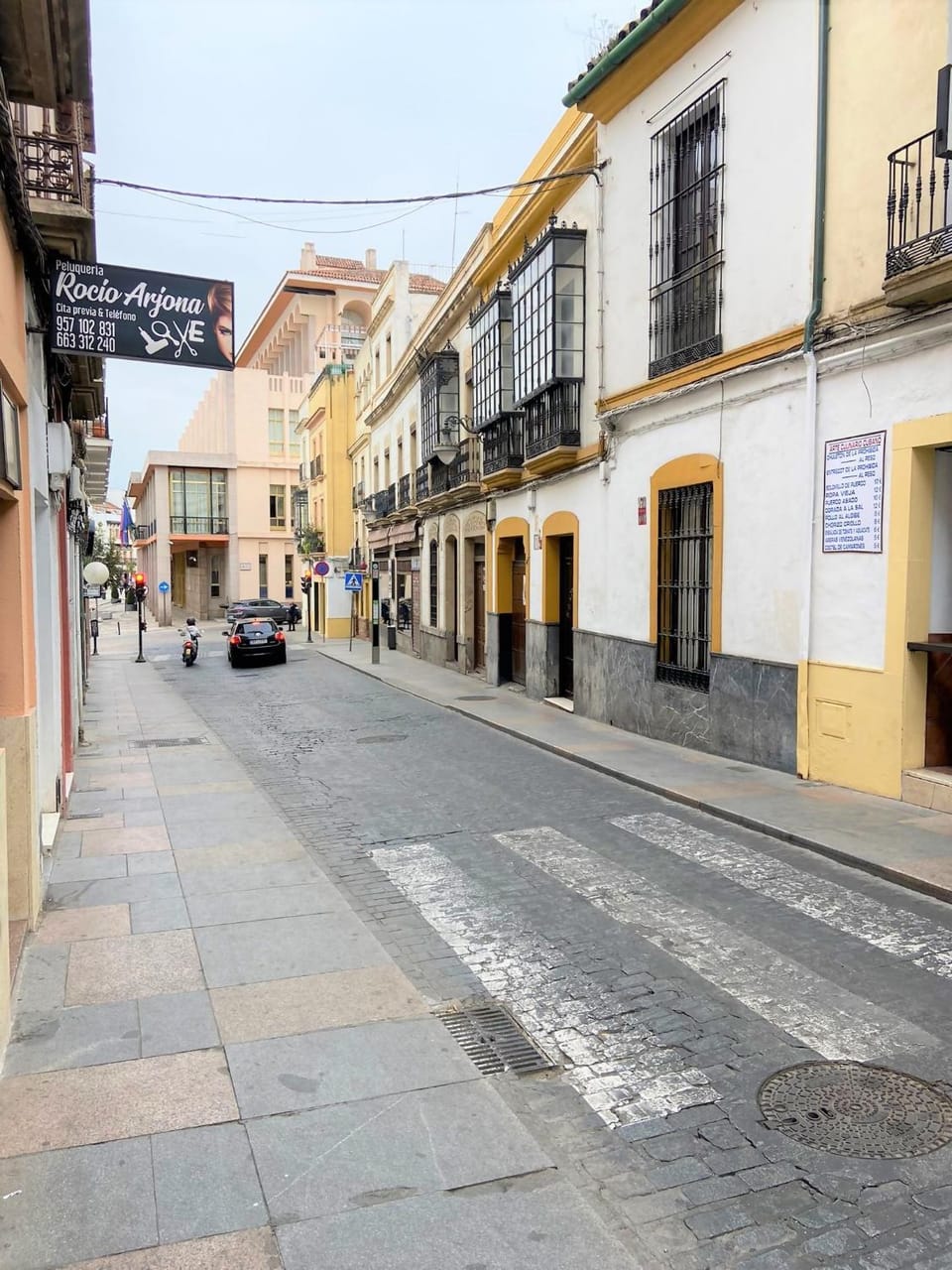 Quiet street view