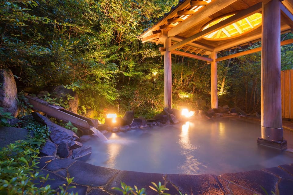 Hot Spring Bath, Bathroom, Other, Area and facilities, Open Air Bath