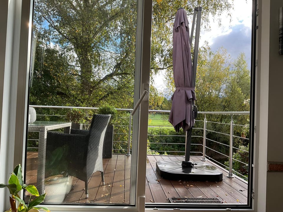 Kinzigloft mit Blick auf den Fluss Apartment in Hesse
