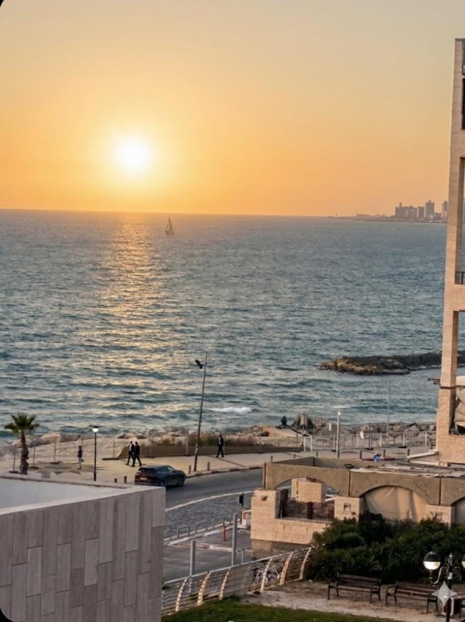 Sea view, Sunset