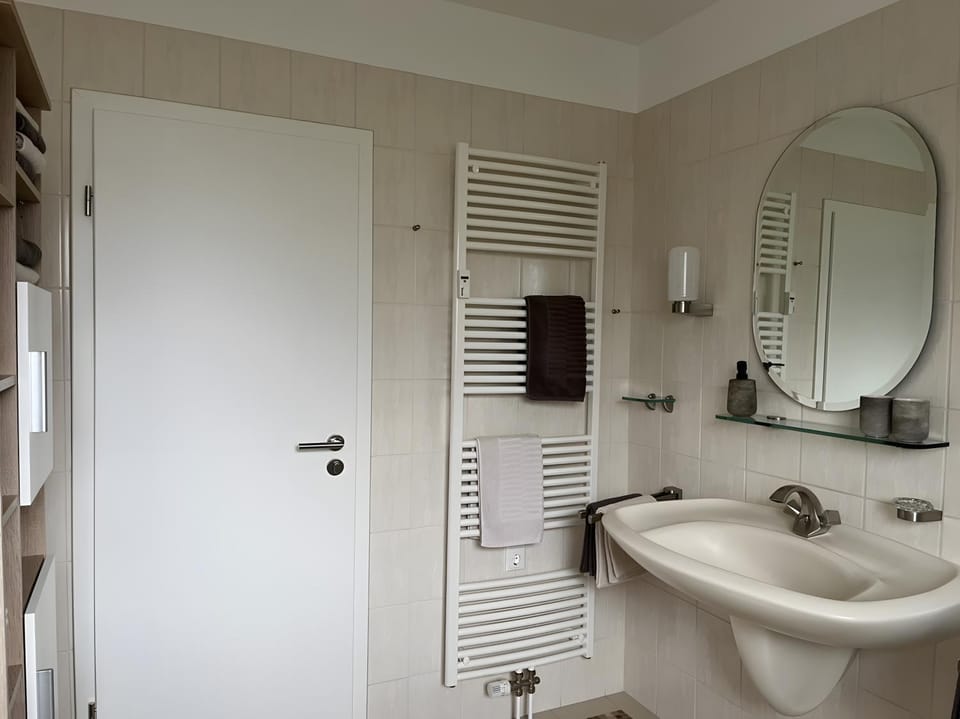 Bathroom, Living room