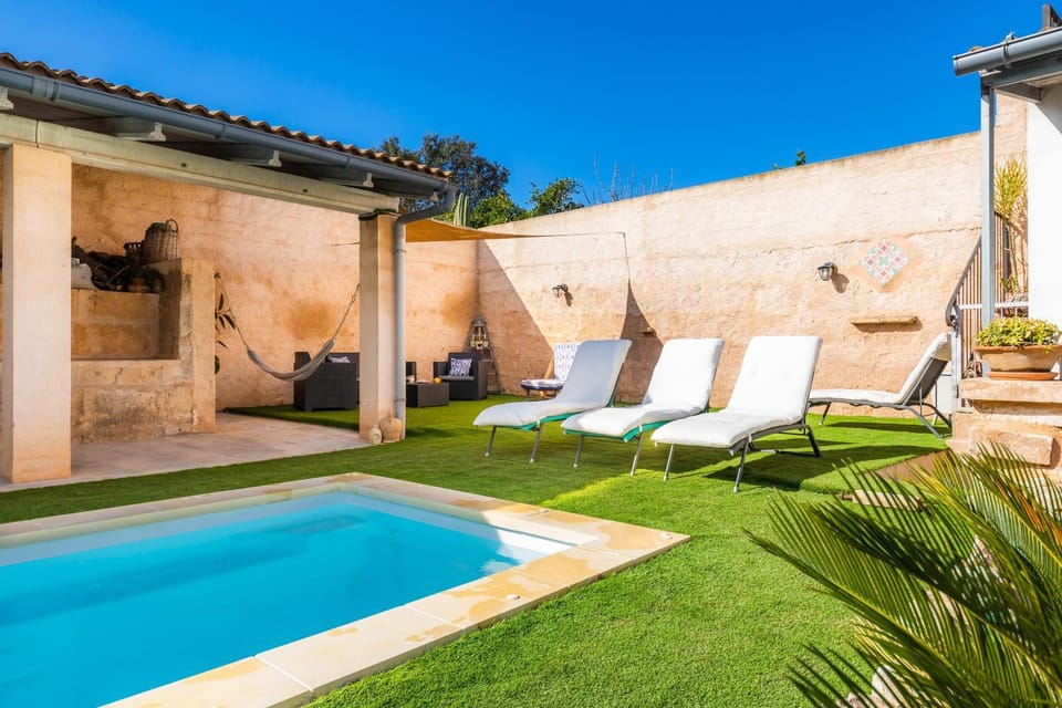Property building, Living room, Swimming pool