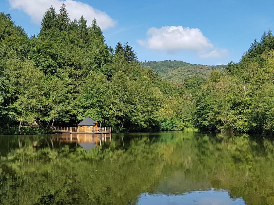 Natural landscape, Lake view