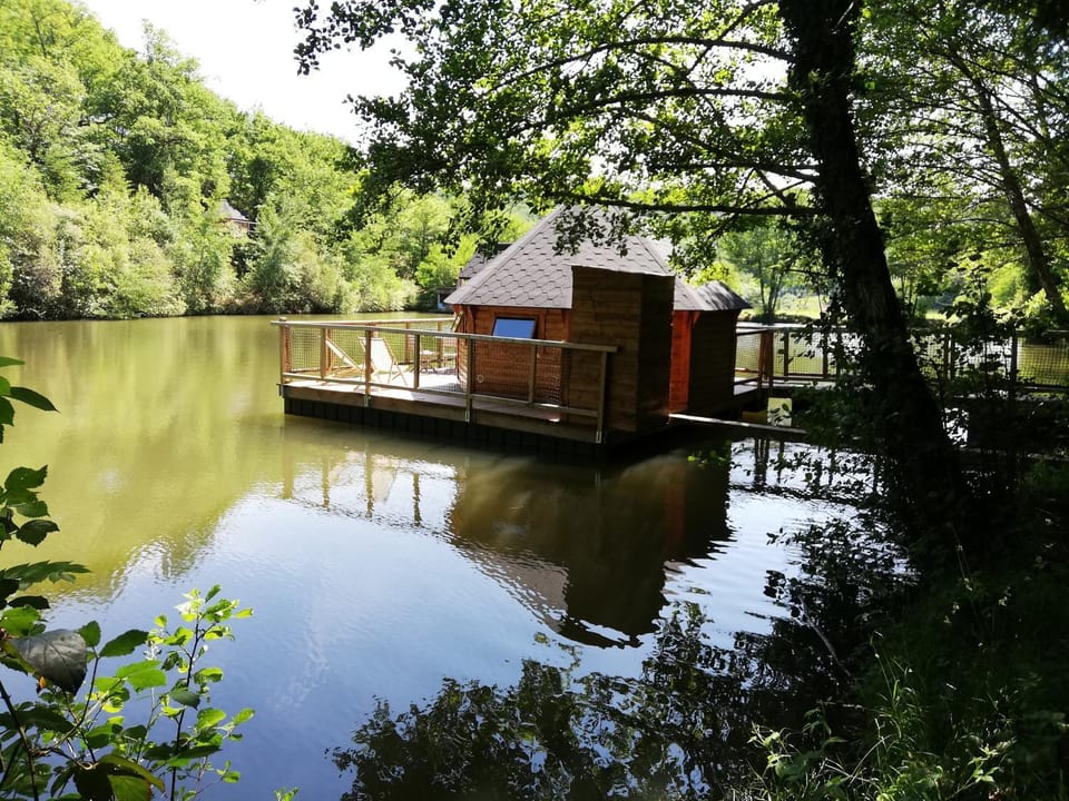 Natural landscape, Lake view
