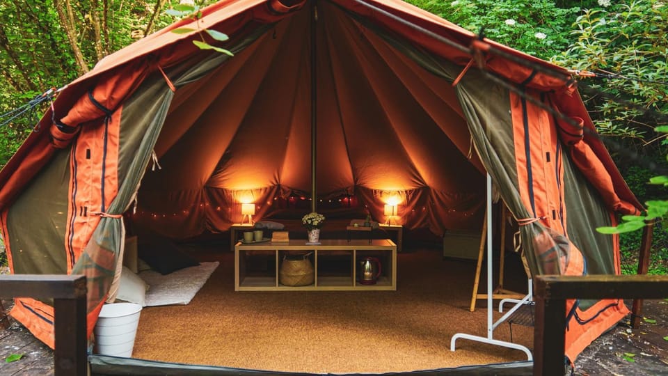 River Tribe Glamping Luxury tent in Basilicata