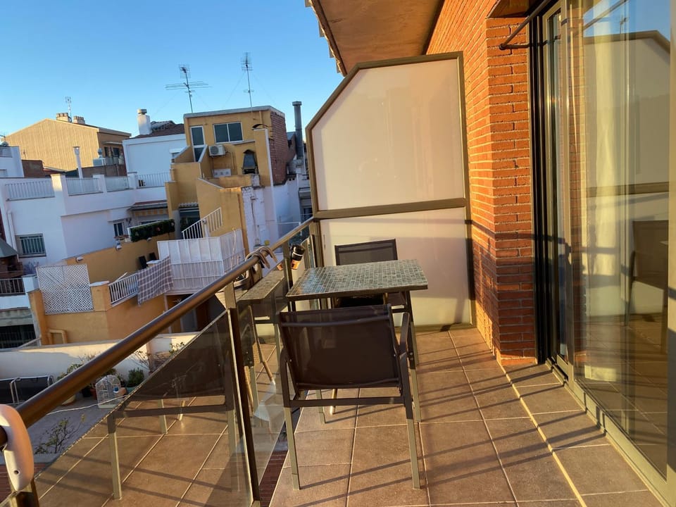 Terraza Relajante Galvani Apartment in Terrassa