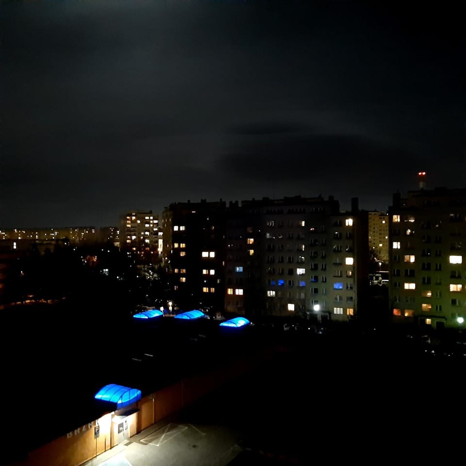 Night, City view