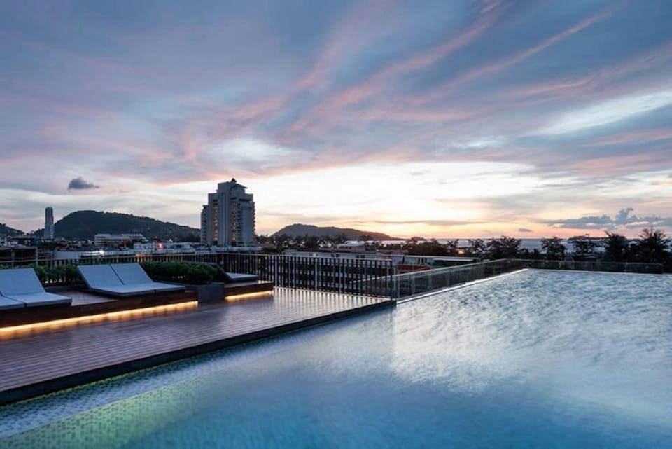 Swimming pool, Swimming pool, Sunrise