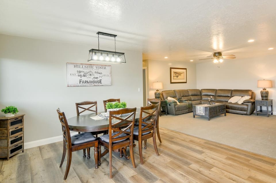 Ranch Escape w/ Patio ~ 21 Mi to Bryce Canyon House in Utah