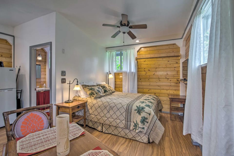 Cozy Pahoa Hideaway Near Black-Sand Beaches! Apartment in Leilani Estates