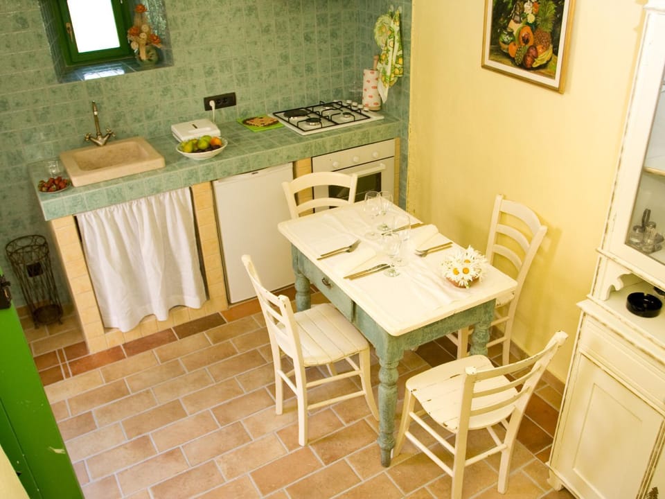 Kitchen or kitchenette, Dining area