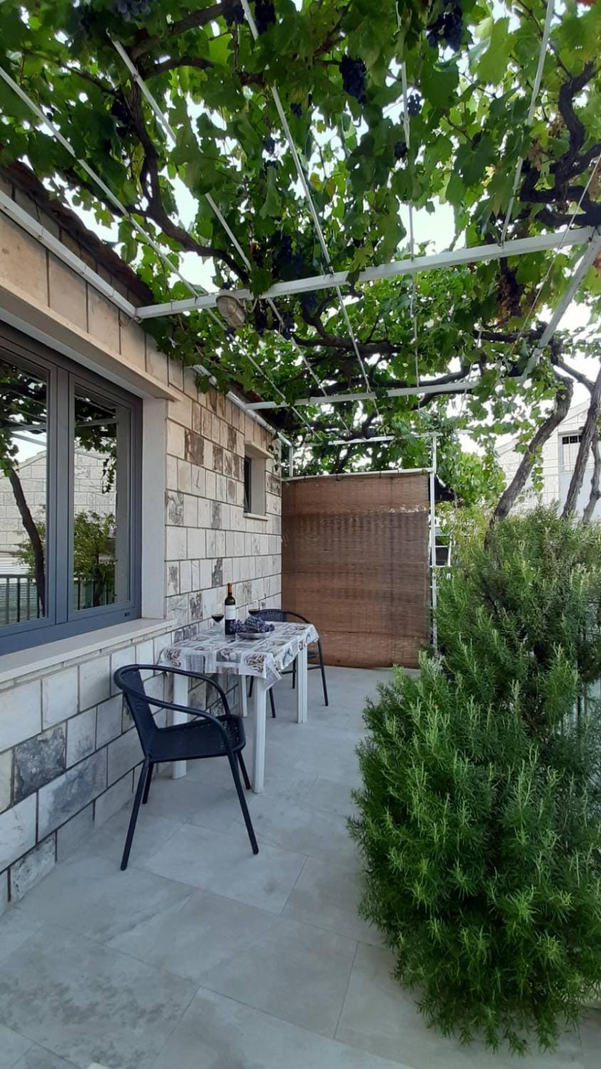 Patio, Day, Balcony/Terrace, Garden view
