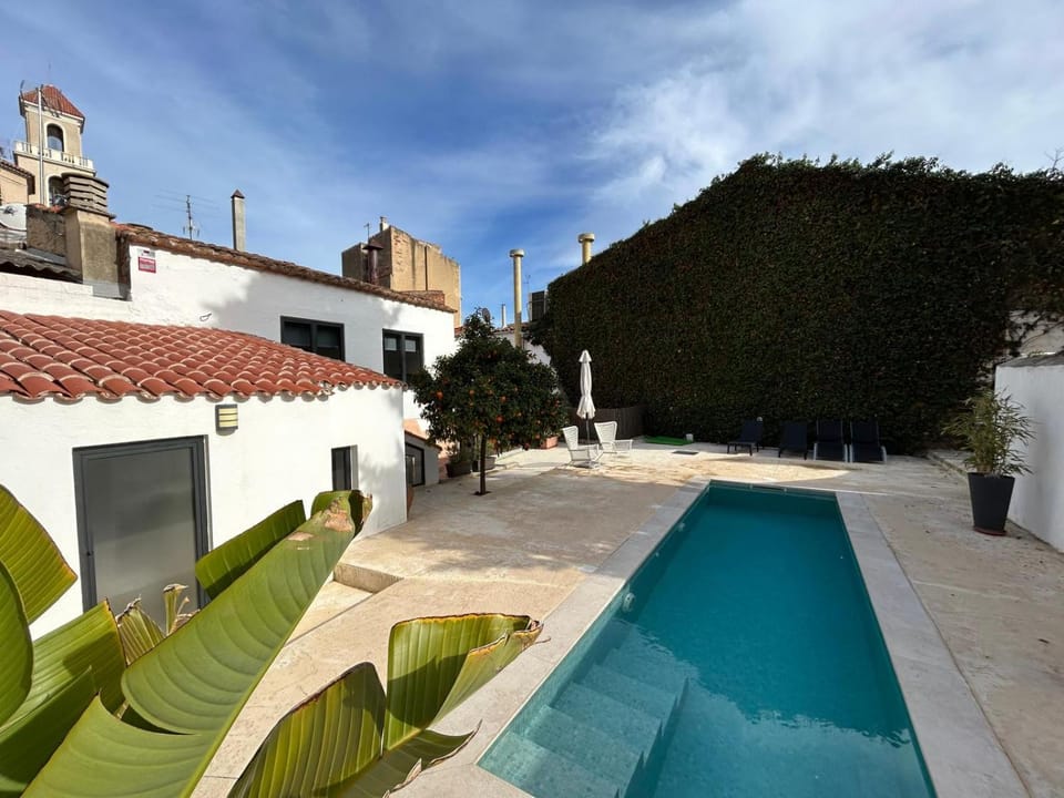 Pool view, Swimming pool