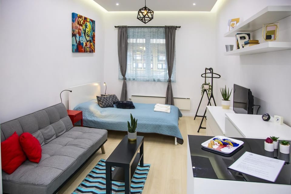 Living room, Bedroom