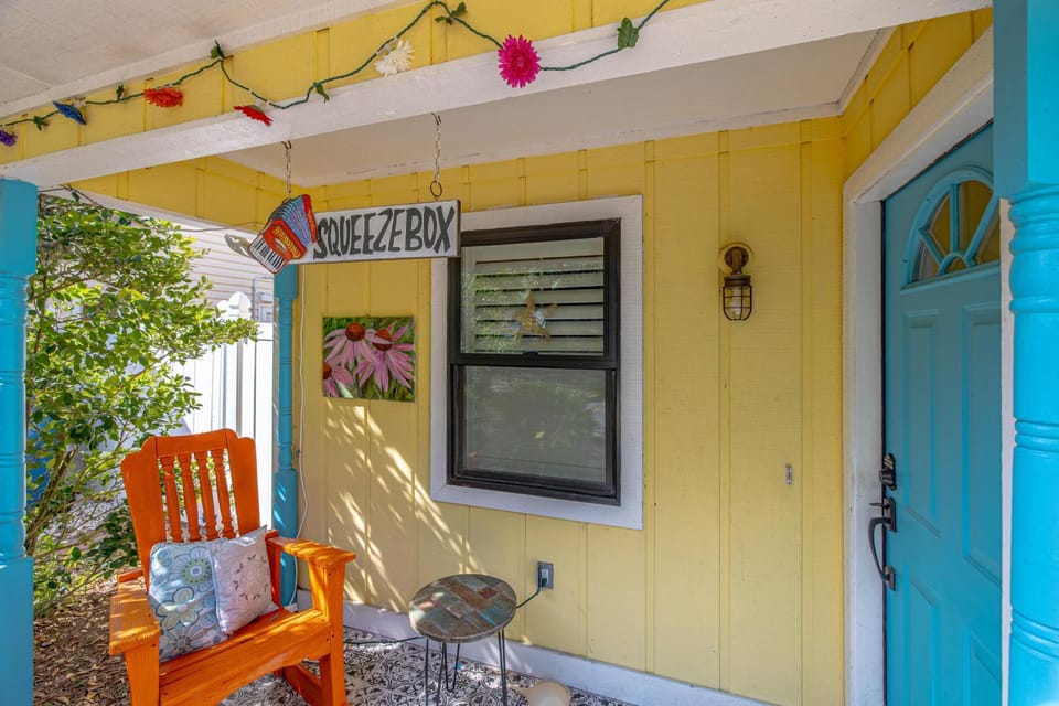 The Squeezebox House in Saint Simons Island