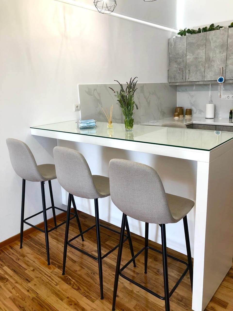 New delux studio with wooden floor Apartment in Chania