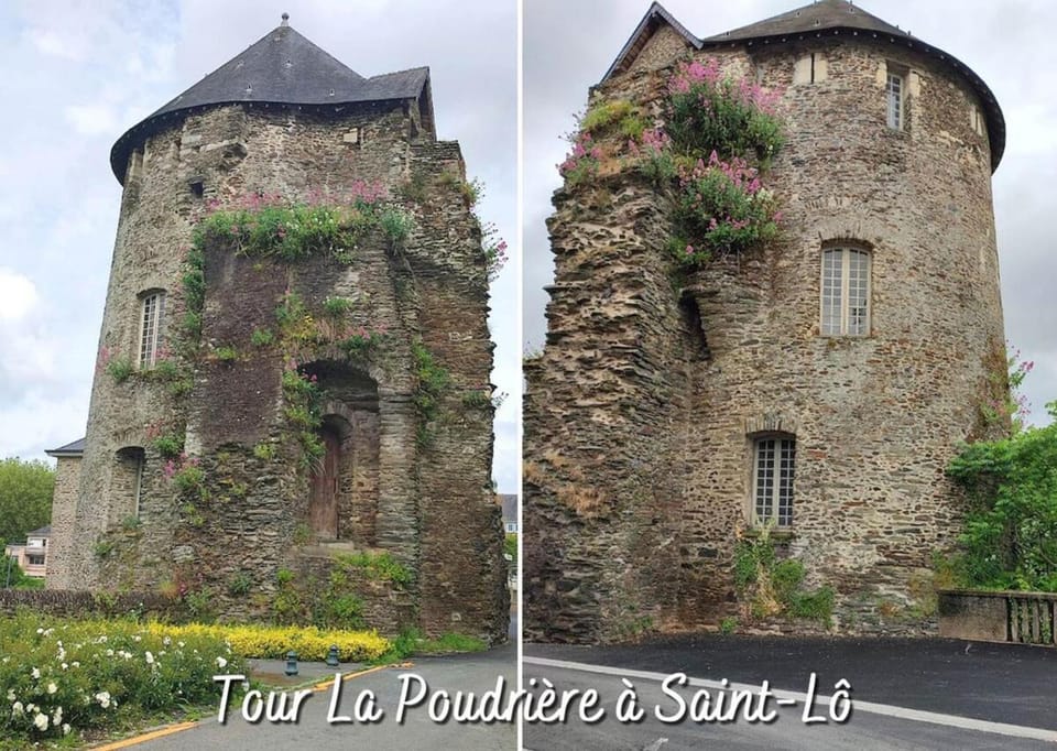 L'INTIMISTE à Saint Lô - Atypique - Studio Duplex Privé tout équipé - Gare - Centre - Parking gratuit - Entrée autonome - Chambre en mezzanine - Wifi - Netflix - Lave-linge Apartment in Saint-Lô