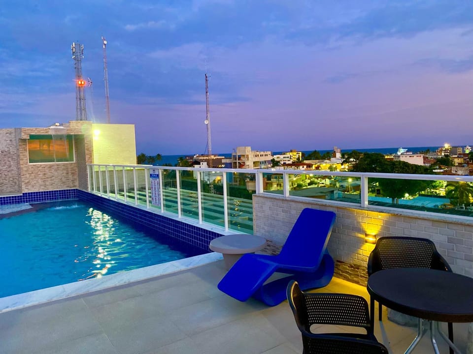 Natural landscape, View (from property/room), Balcony/Terrace, Pool view, Sea view, Swimming pool, sunbed