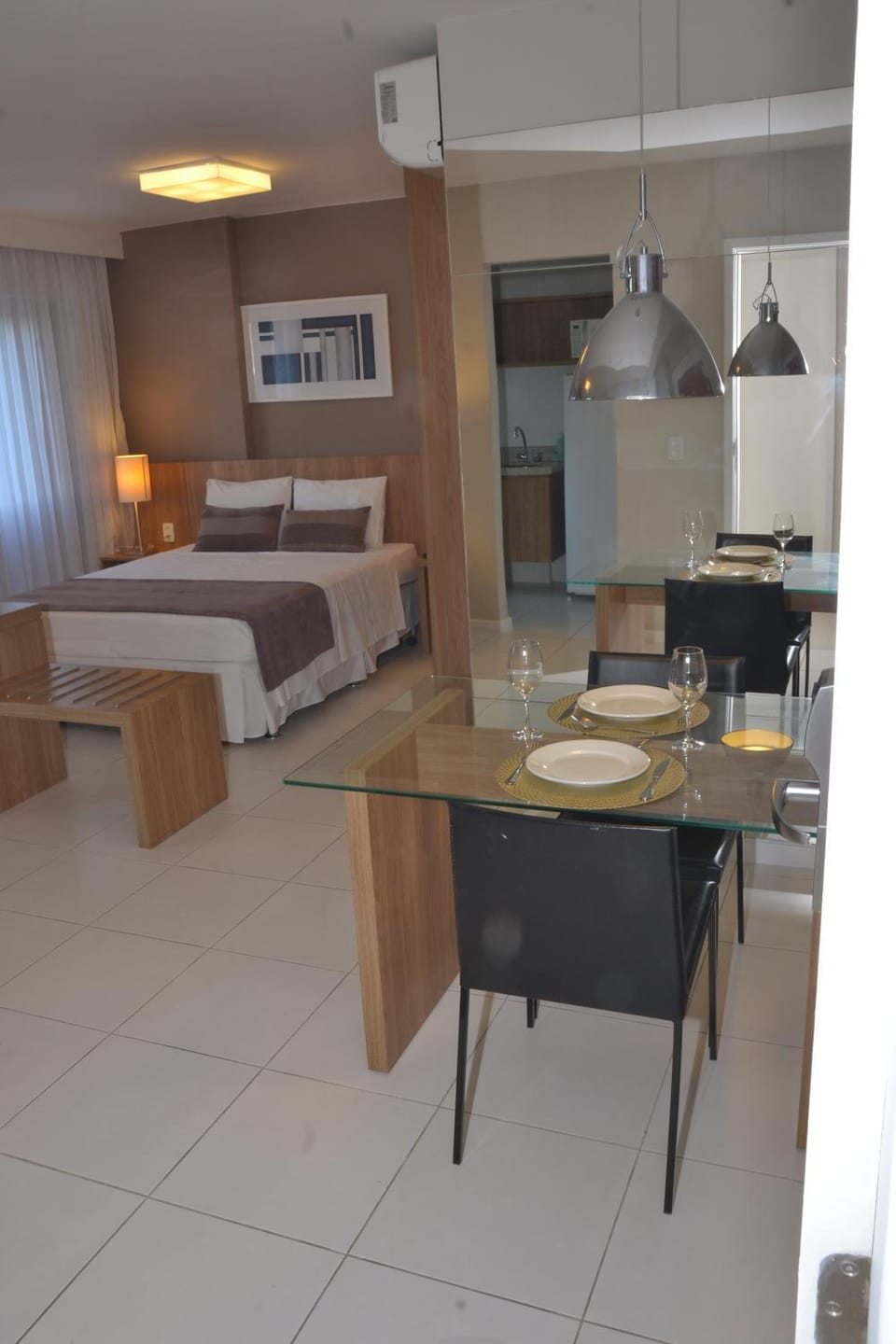 Bed, Photo of the whole room, minibar