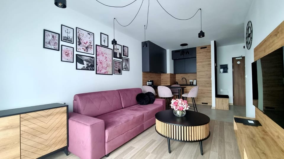 TV and multimedia, Kitchen or kitchenette, Living room, Seating area
