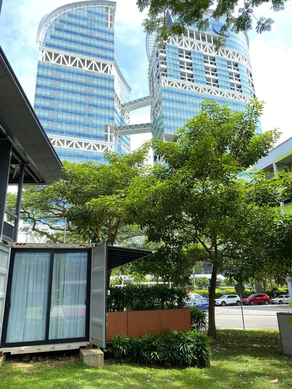 Shipping Container Hotel At One-north Hotel in Singapore