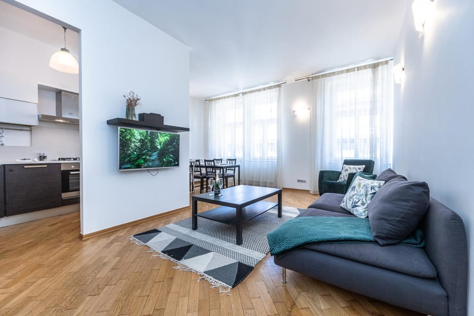 Útulný byt se 2 ložnicemi na Novém Městě Apartment in Prague
