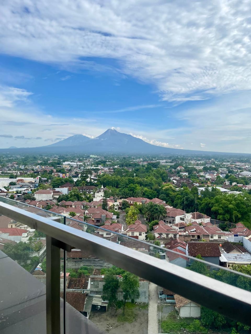 Natural landscape, Bird's eye view, Balcony/Terrace, Mountain view