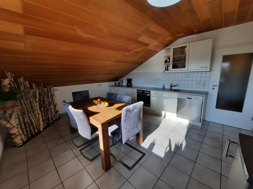 Kitchen or kitchenette, Dining area