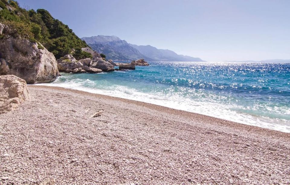Natural landscape, Beach, Mountain view, Sea view