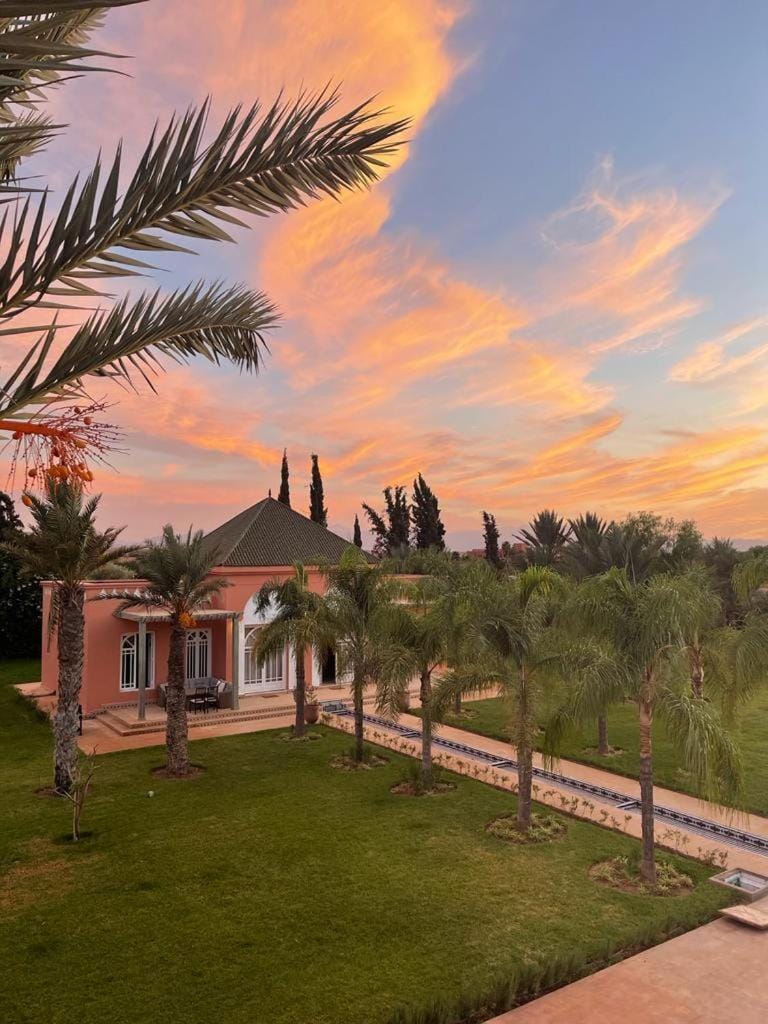 Garden, Sunset