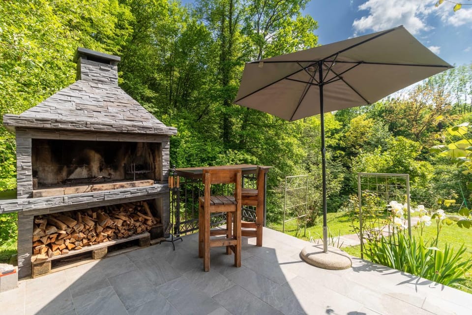 Patio, BBQ facilities, Garden view