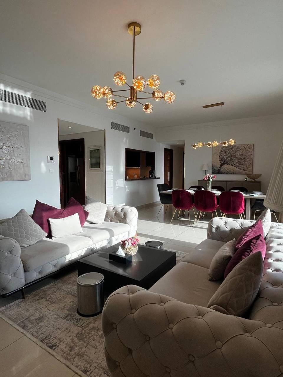 Burj Khalifa view, 3 Bedroom Apartment in Boulevard Point, Connected to Dubai Mall Apartment in Dubai