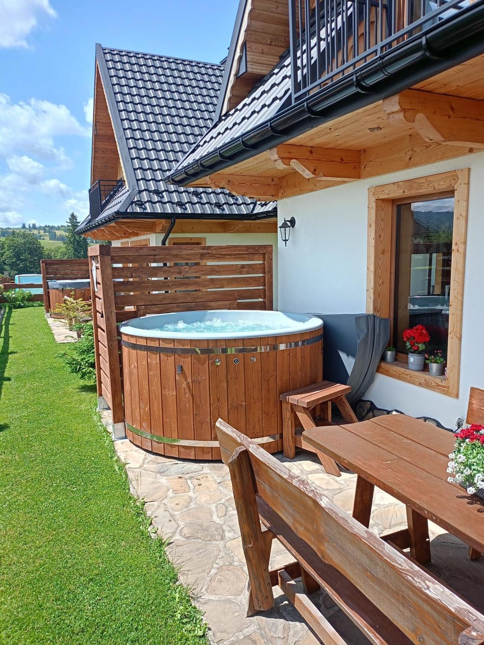 Cicha Przystań Dzianisz z sauną i jakuzi na wyłączność Chalet in Lesser Poland Voivodeship