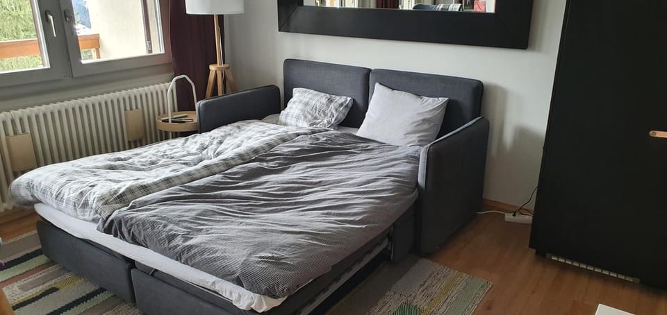 Bed, Living room