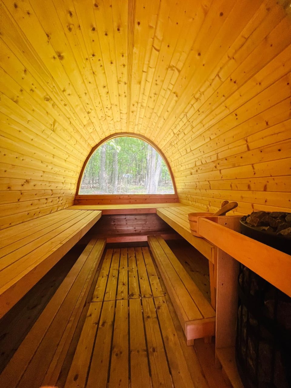 Sauna, Sauna, Sunrise, Sunset, sunbed