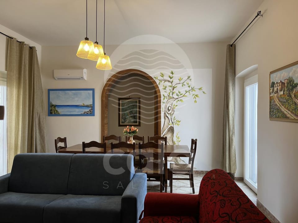 Living room, air conditioner