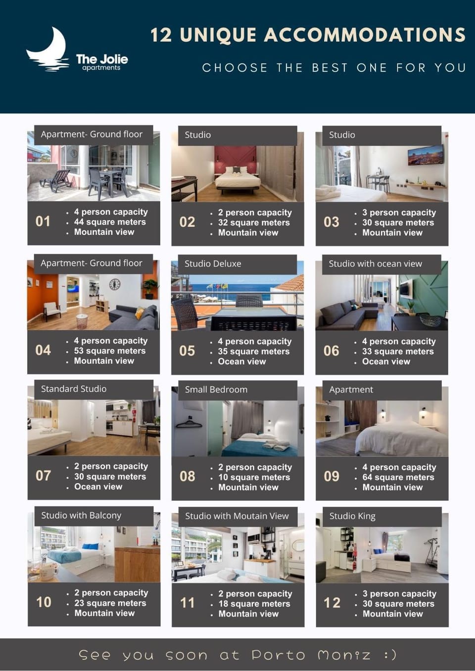 The Jolie - Apartments by the Ocean Apartment in Madeira District