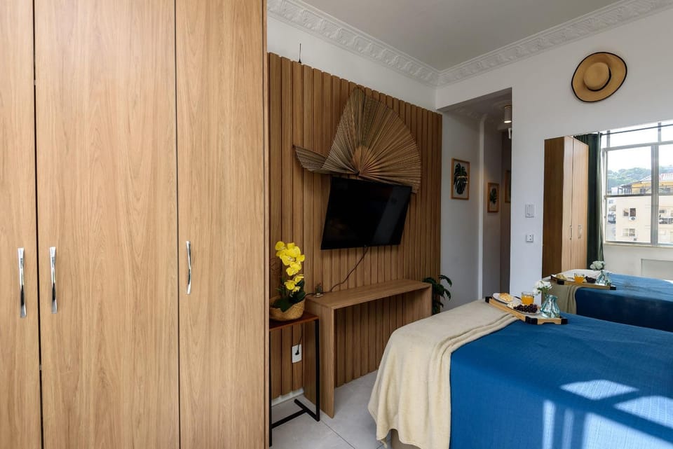 Studio w/ view of Christ the Redeemer | PB 316/934 Apartment in Santa Teresa