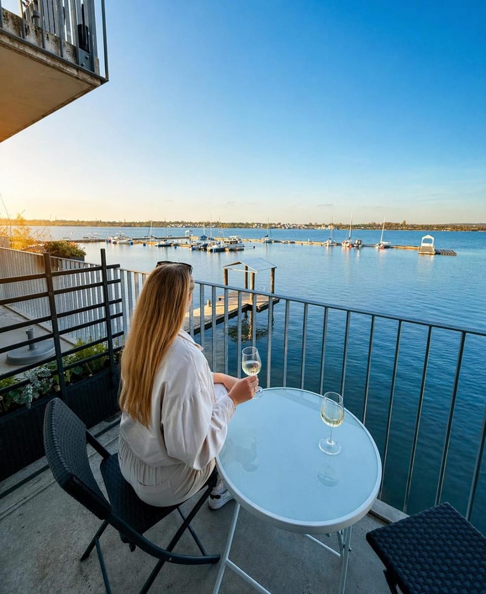 Summer, View (from property/room), Balcony/Terrace, Lake view