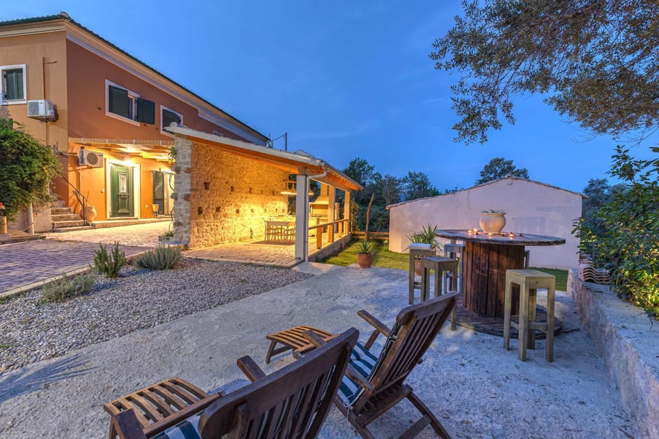 Pezouli, the real nature and village taste House in Corfu, Greece