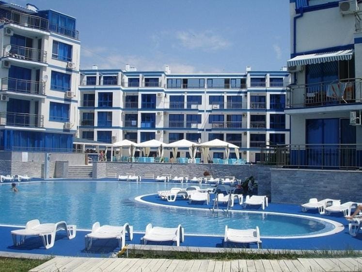 Private apartment with sea view in Blue Bay Pallace Apartment in Pomorie