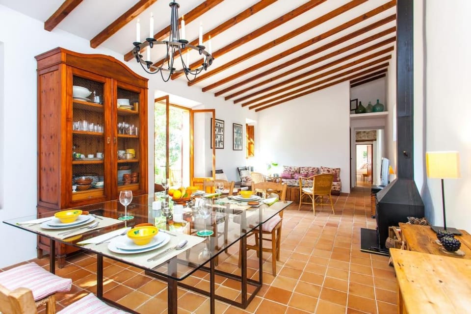 Preciosa Casa Ca Madò Maria con vistas a Bunyola House in Raiguer