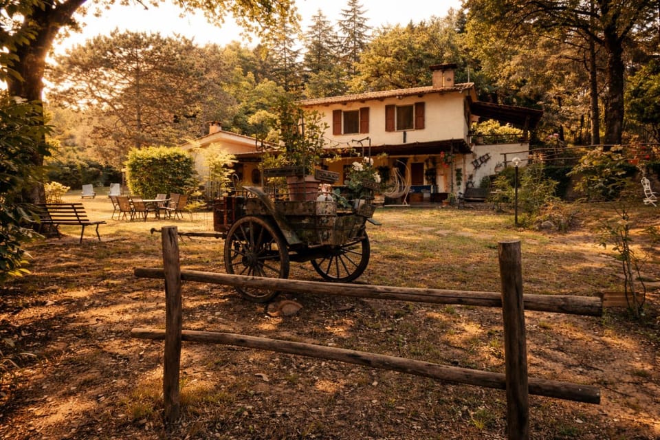 SCAPPO IN UMBRIA, La Casa nel bosco Villa in Umbria