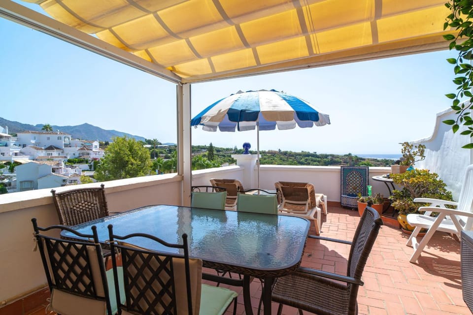 Day, Natural landscape, View (from property/room), Balcony/Terrace, Mountain view