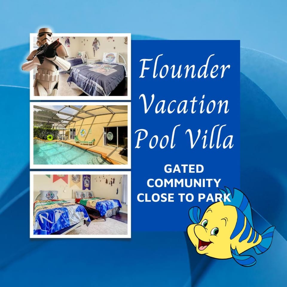 Themed villa w pool, hot tub & game room House in Four Corners