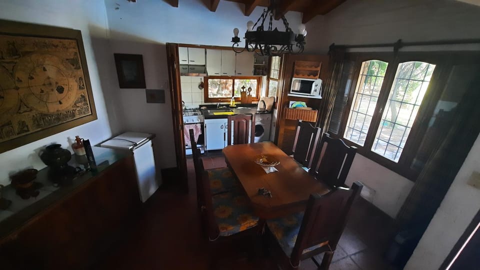 Dining area, minibar, kitchen